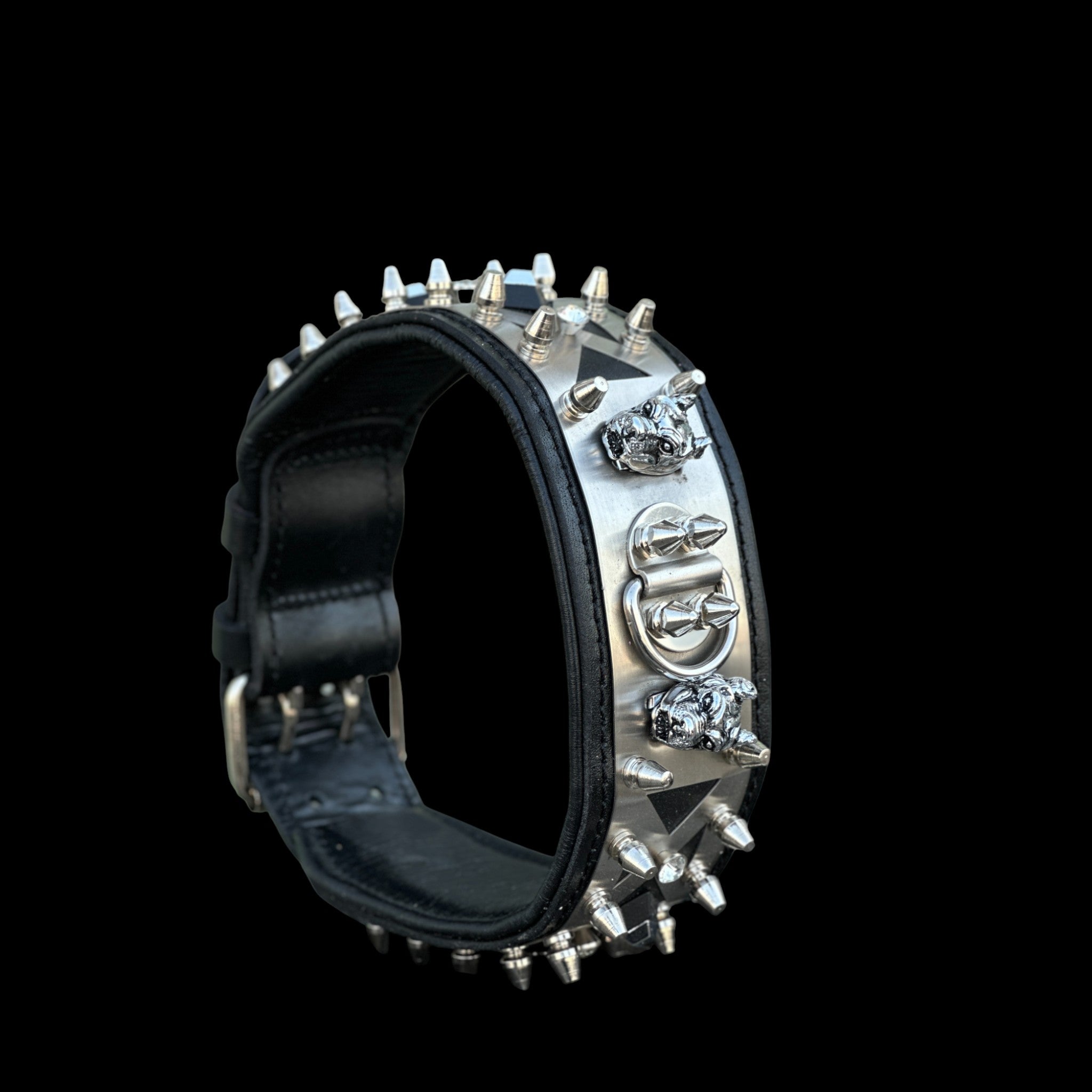 handmade_buffalo_leather_silver_colla