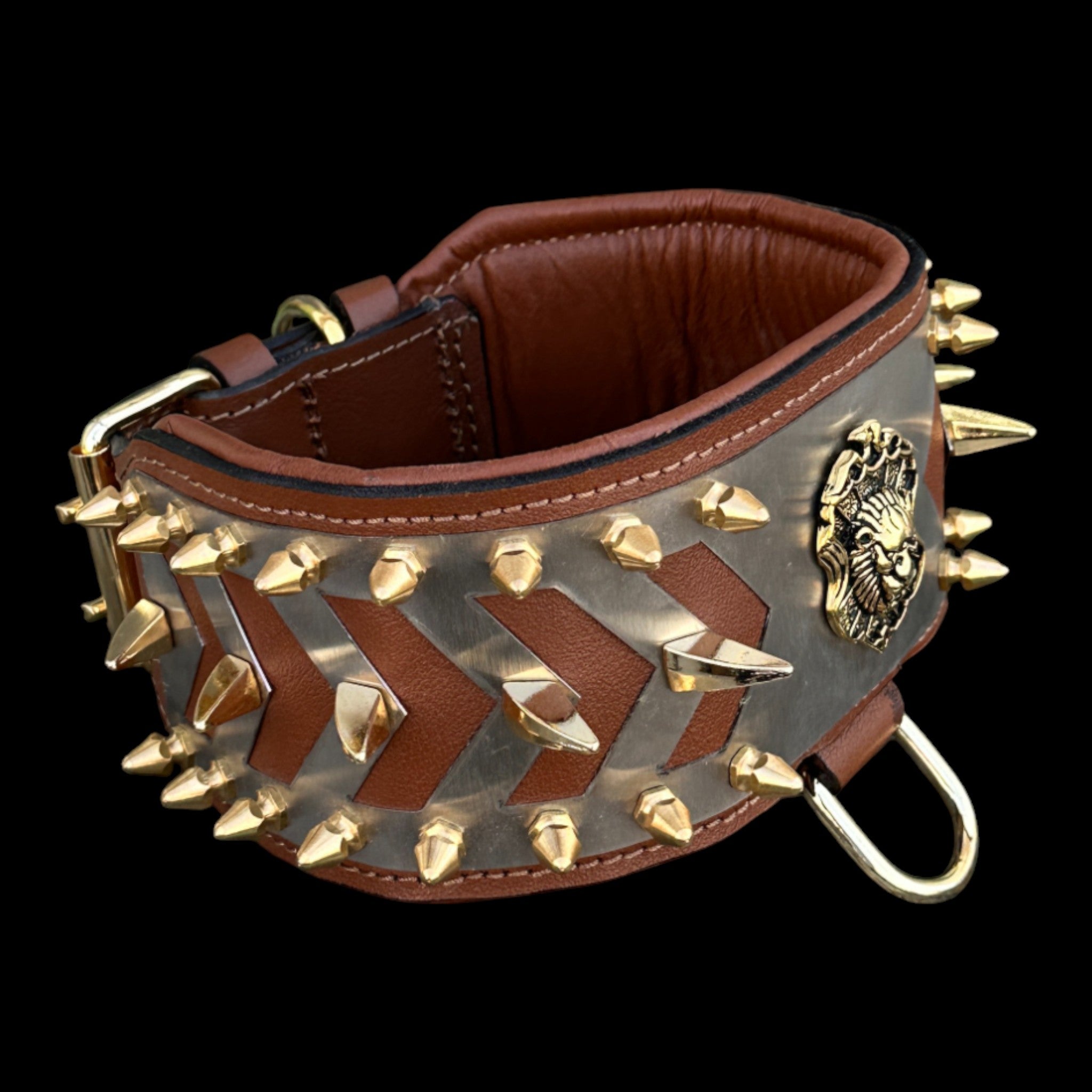 Bronze Armor Lion Collar