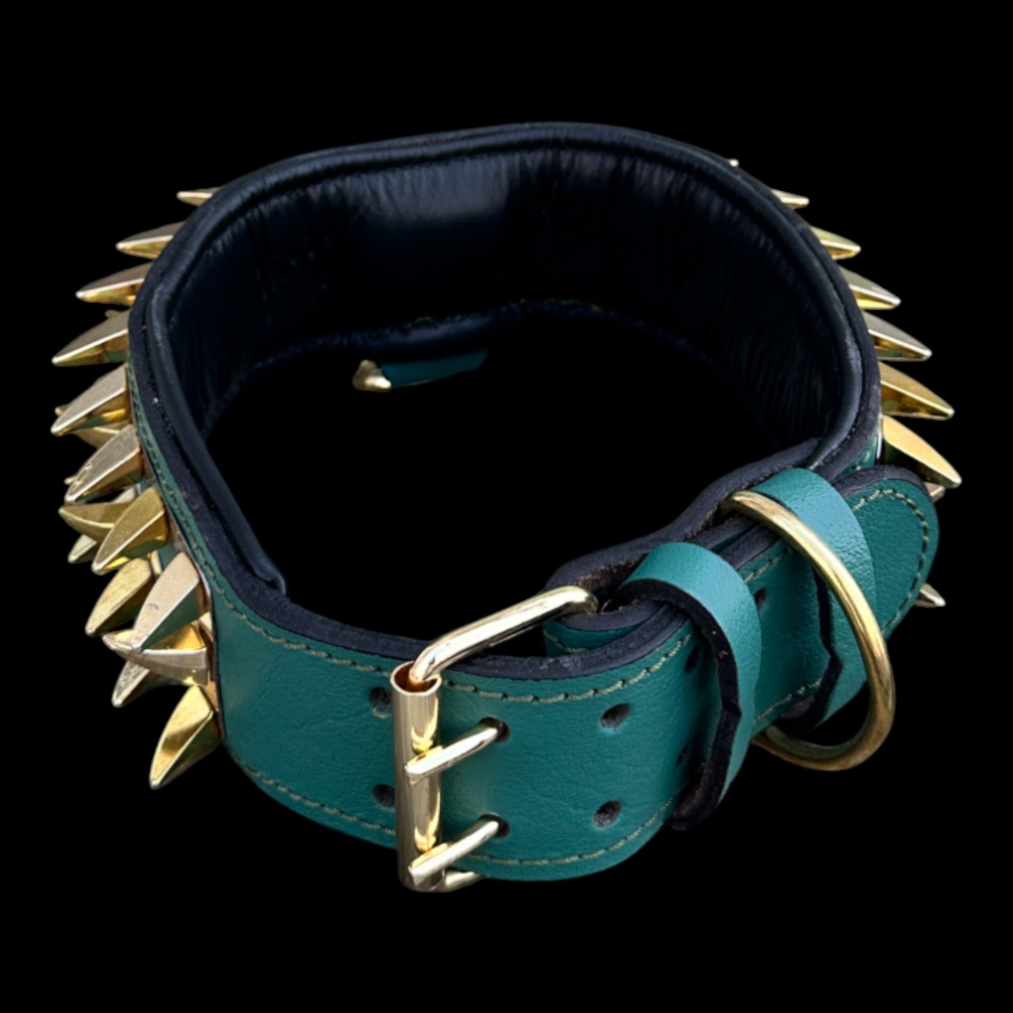 Strong breed luxury dog collar for Cane Corso and Rottweiler