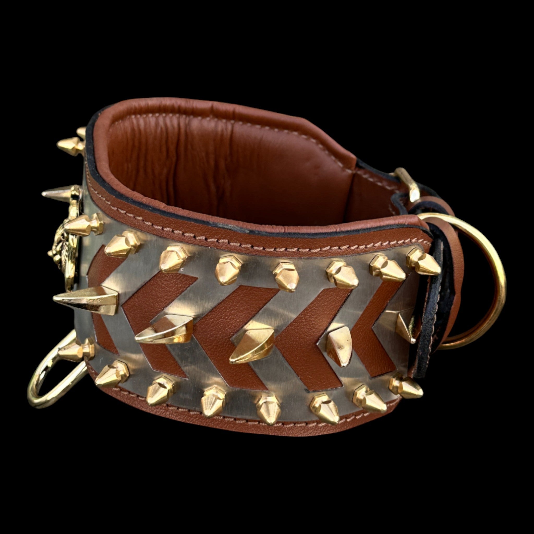 Bronze Armor Lion Collar
