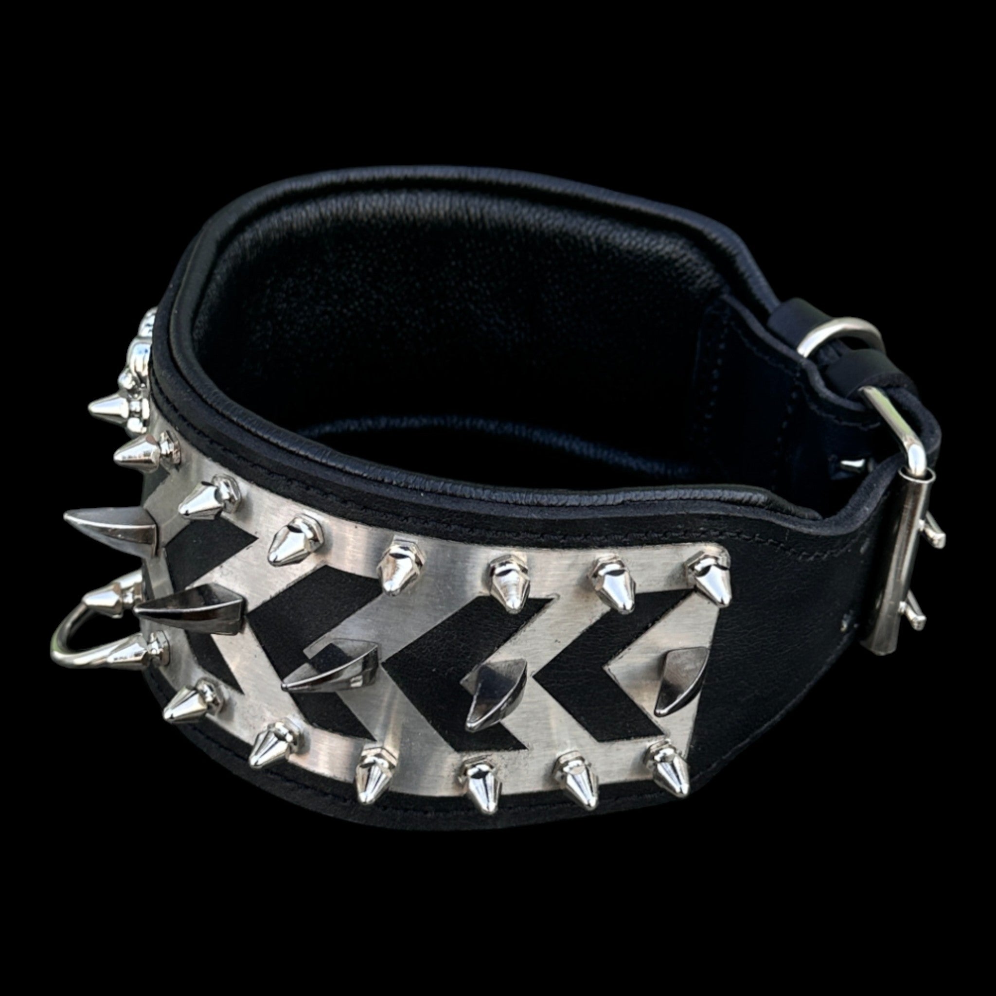 Punisher Warrior Steel Dog Collar