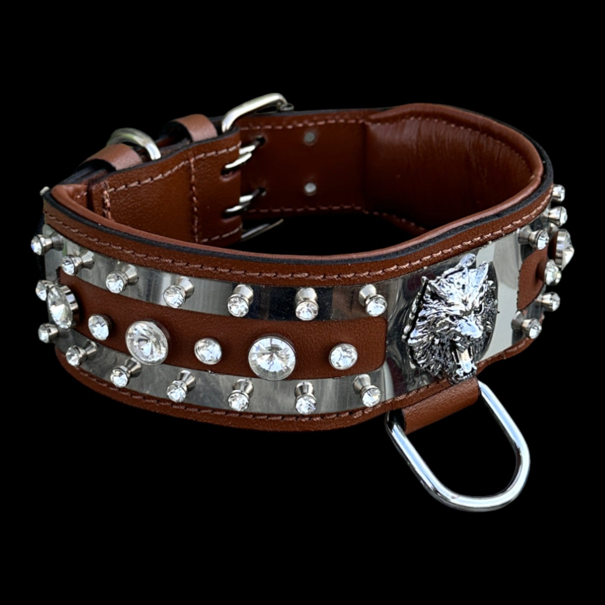 Strong breed luxury collar shipped via UPS Express 2–3 days