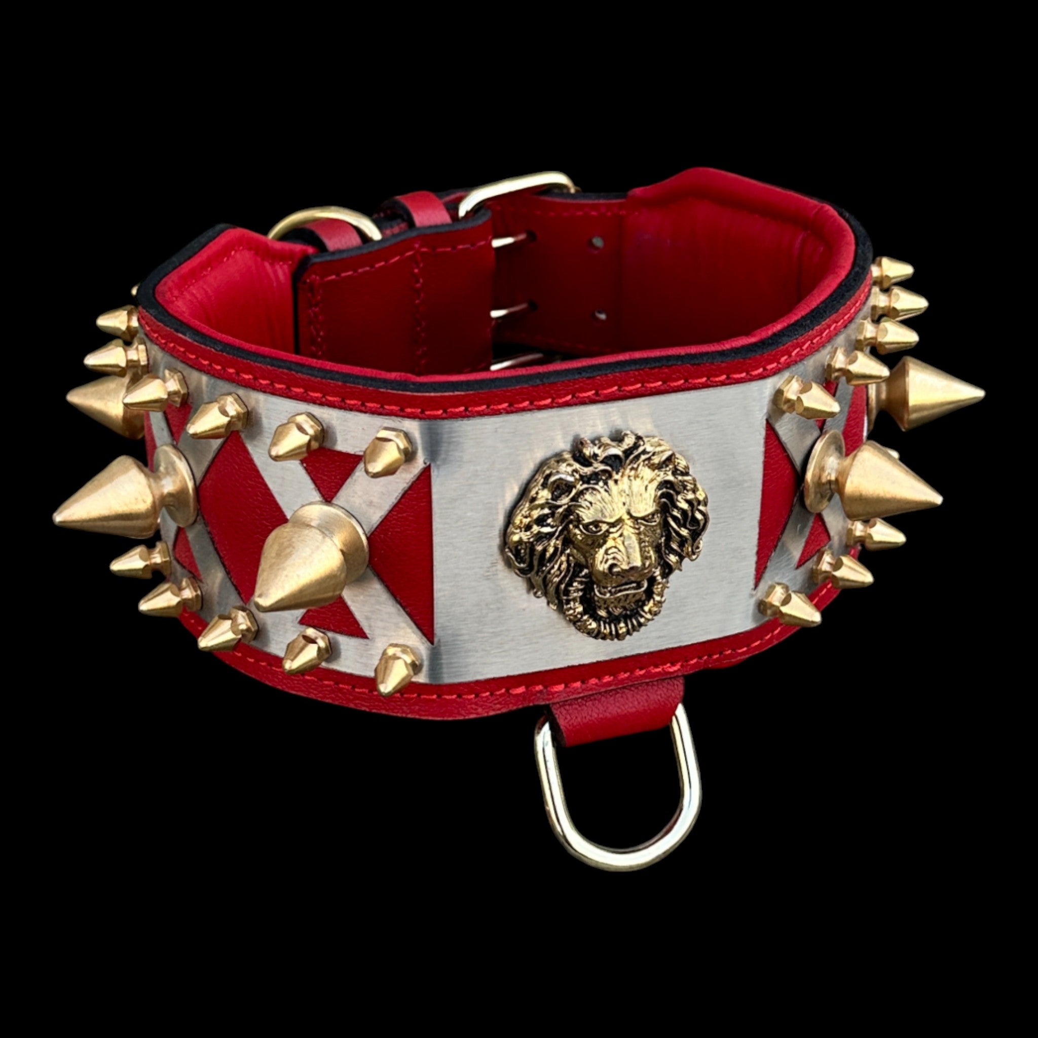 Heavy-duty wide collar for Doberman and Kangal