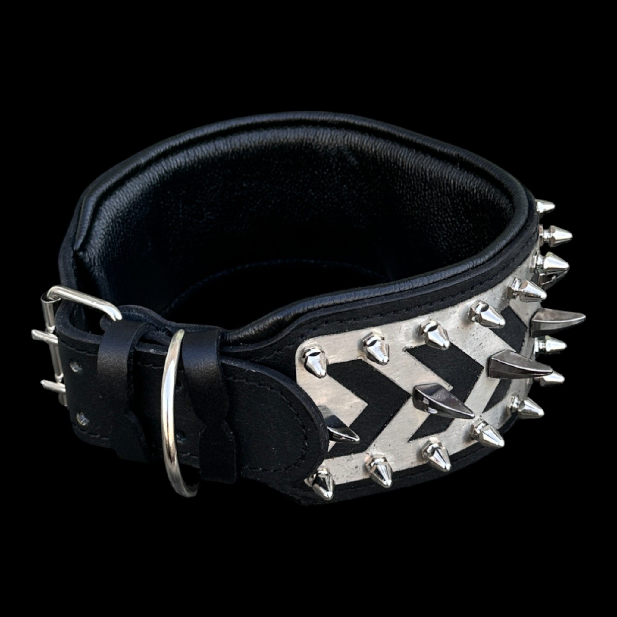 Punisher Warrior Steel Dog Collar