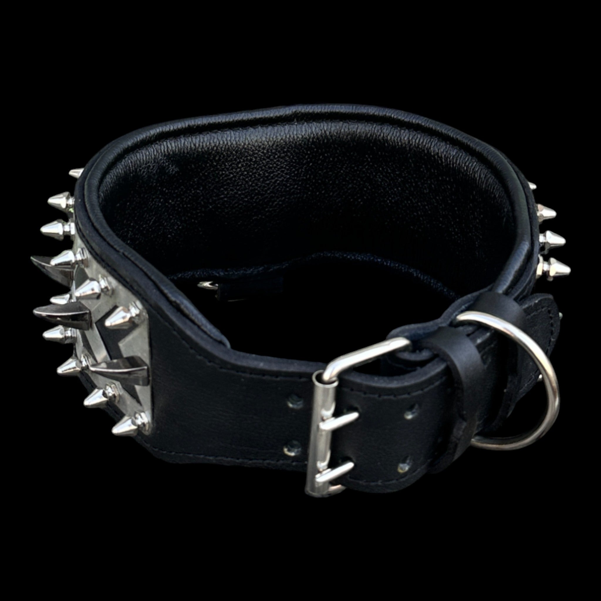 Punisher Warrior Steel Dog Collar