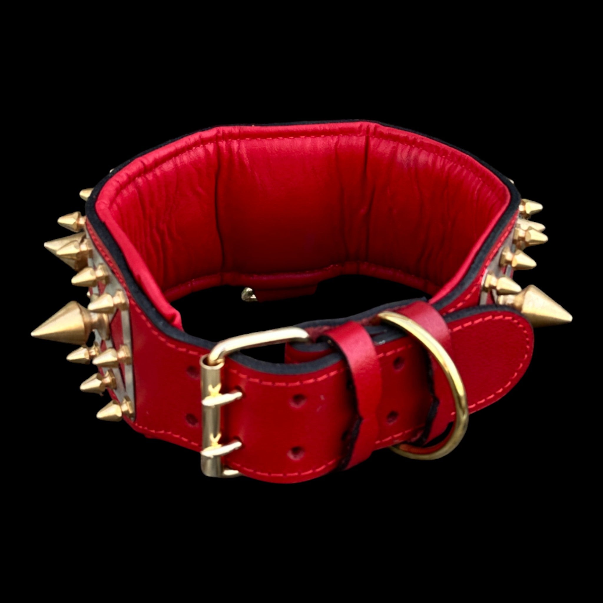 Handmade luxury dog collar by A&C Dog Collars