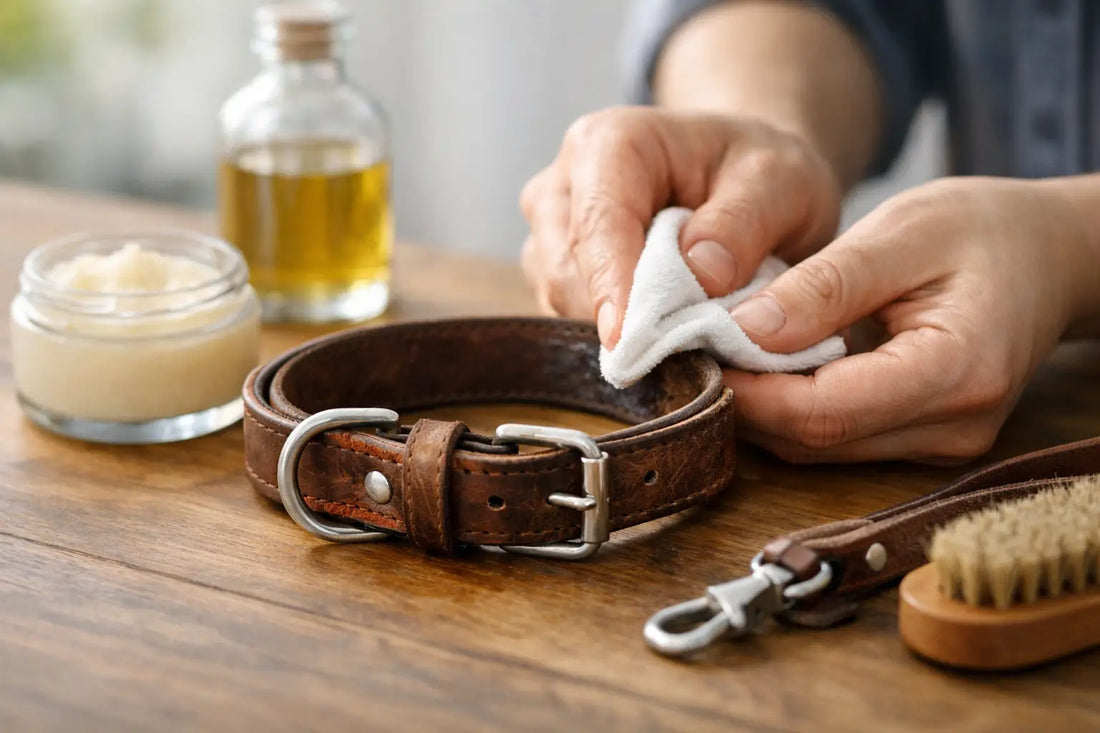 How to Soften Stiff Leather Dog Collars Safely