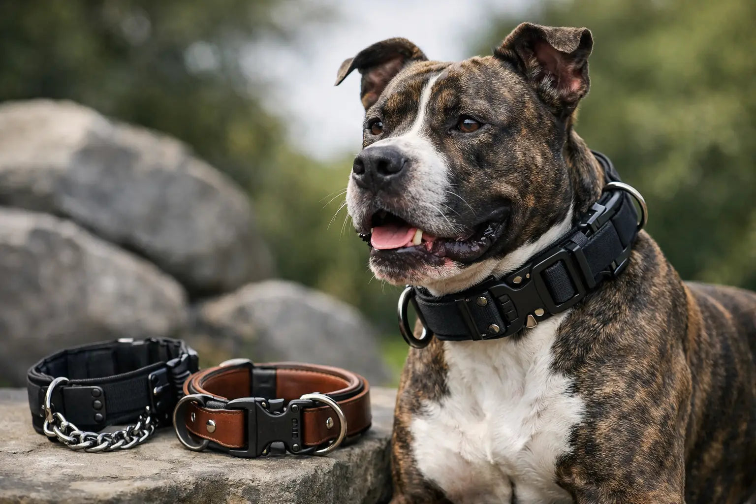 Best Collars for Pitbull Mixes Built for Power
