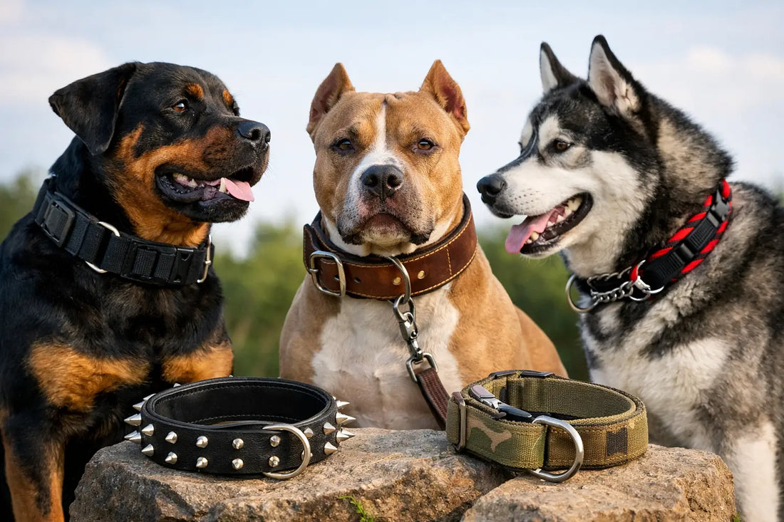8 Best Personalized Dog Collar Styles for Strong Dogs
