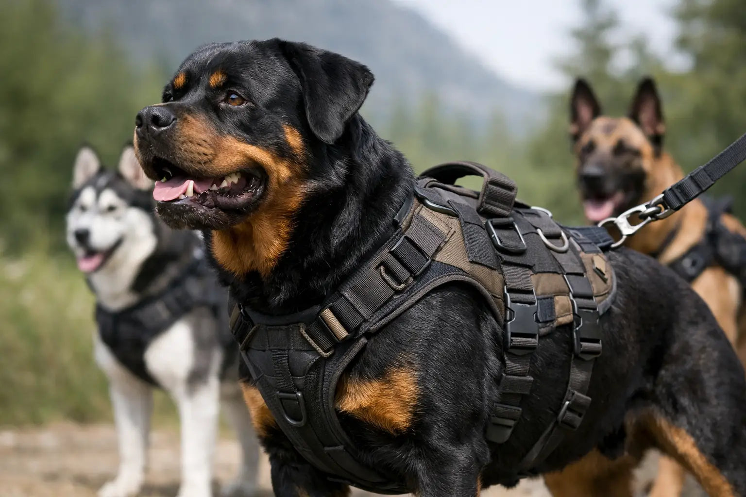 Guide to Heavy Duty Dog Harnesses for Powerful Dogs