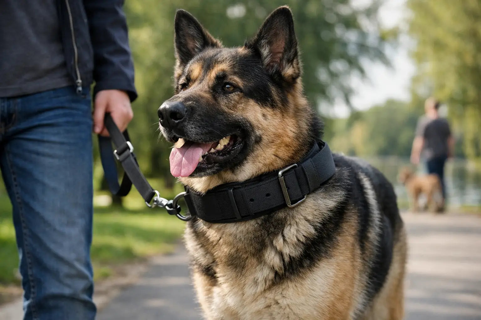Is a Wide Collar Better for Large Dogs on Walks?