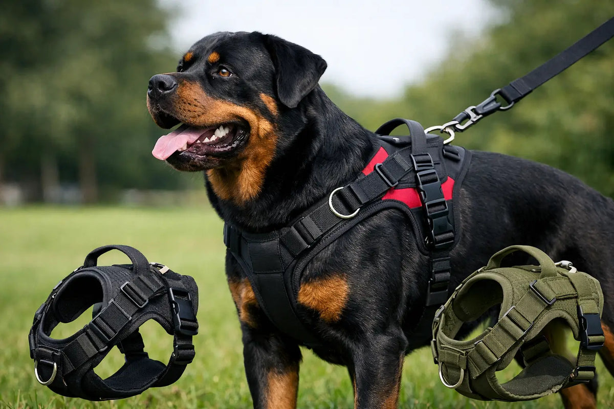 Best Harnesses for Rottweilers That Hold Strong