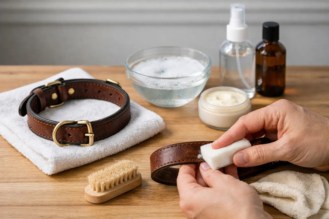 How to Clean Leather Dog Collar Without Damage