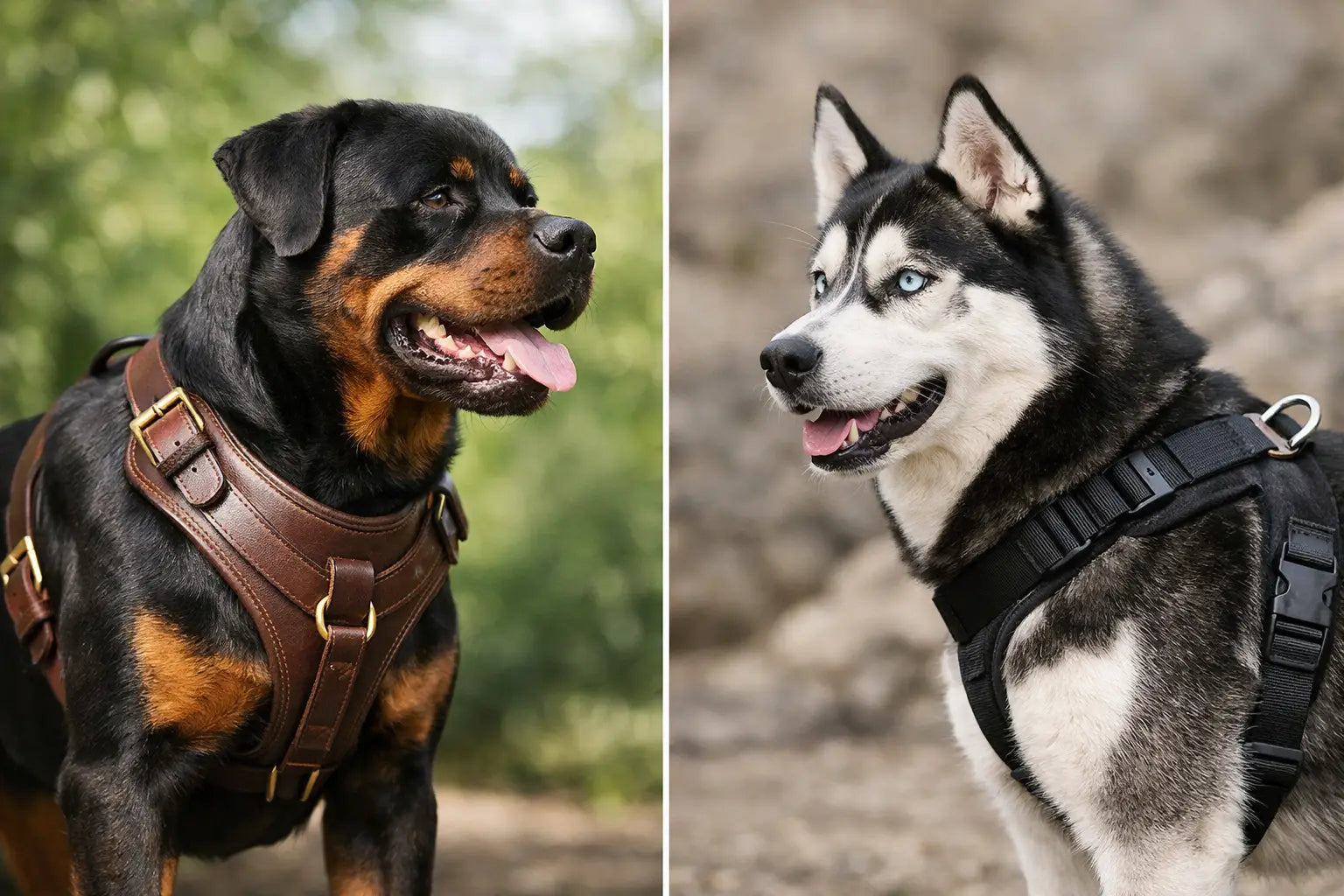 Leather Harness Versus Nylon Harness for Strong Dogs