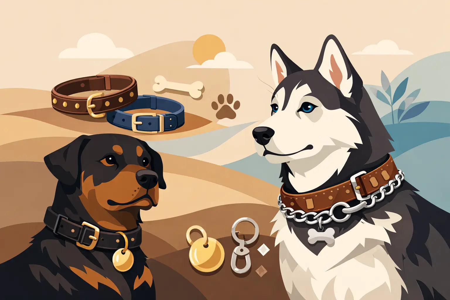 Luxury Dog Collars for Big Dogs That Last