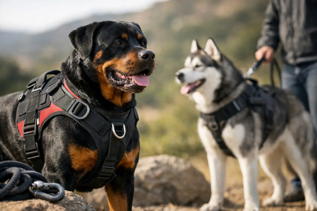 Dog Harnesses Built for Powerful Large Dogs