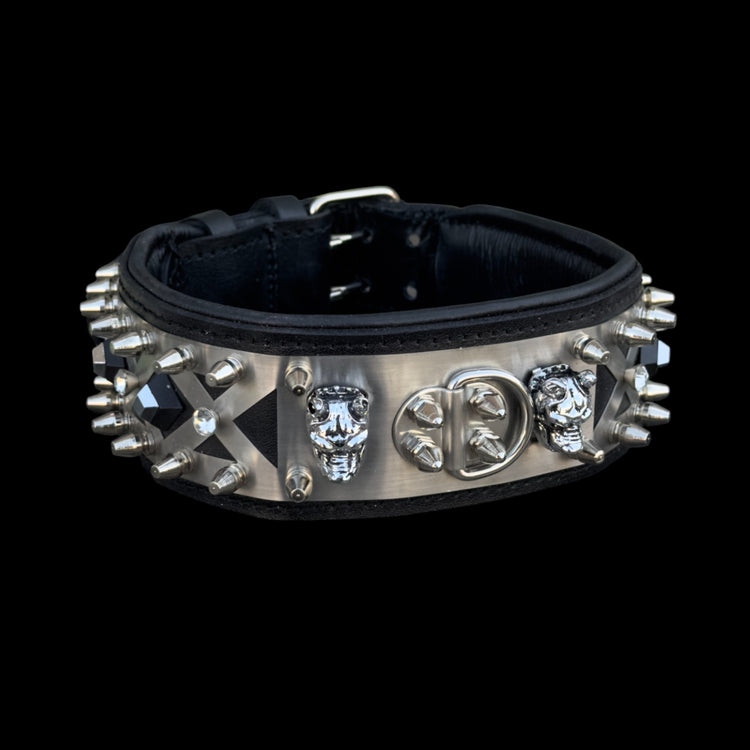 silver_spike_pitbull_emblem_dog_collar