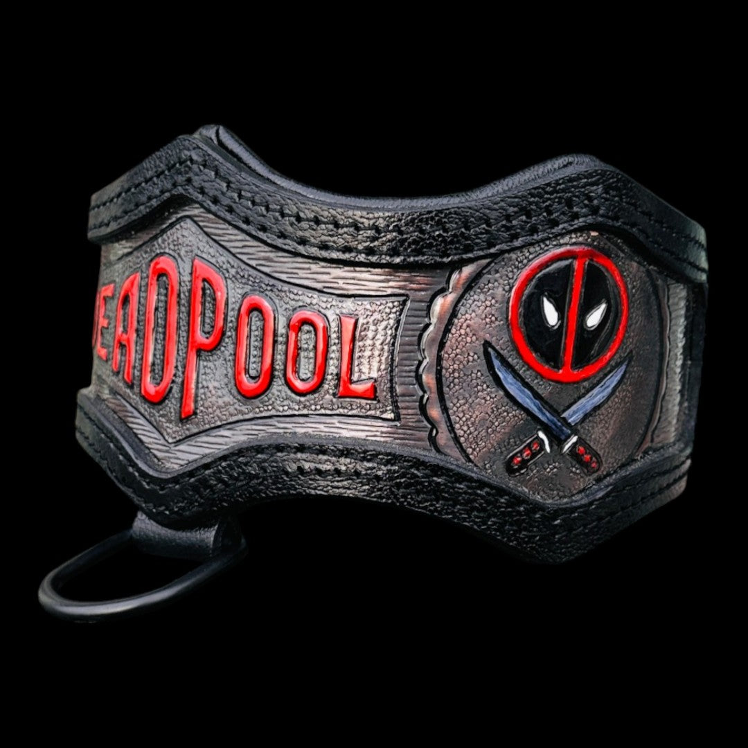 Handmade Copper Dog Collar & Harness Set – Personalized Asymmetric Leather Set
