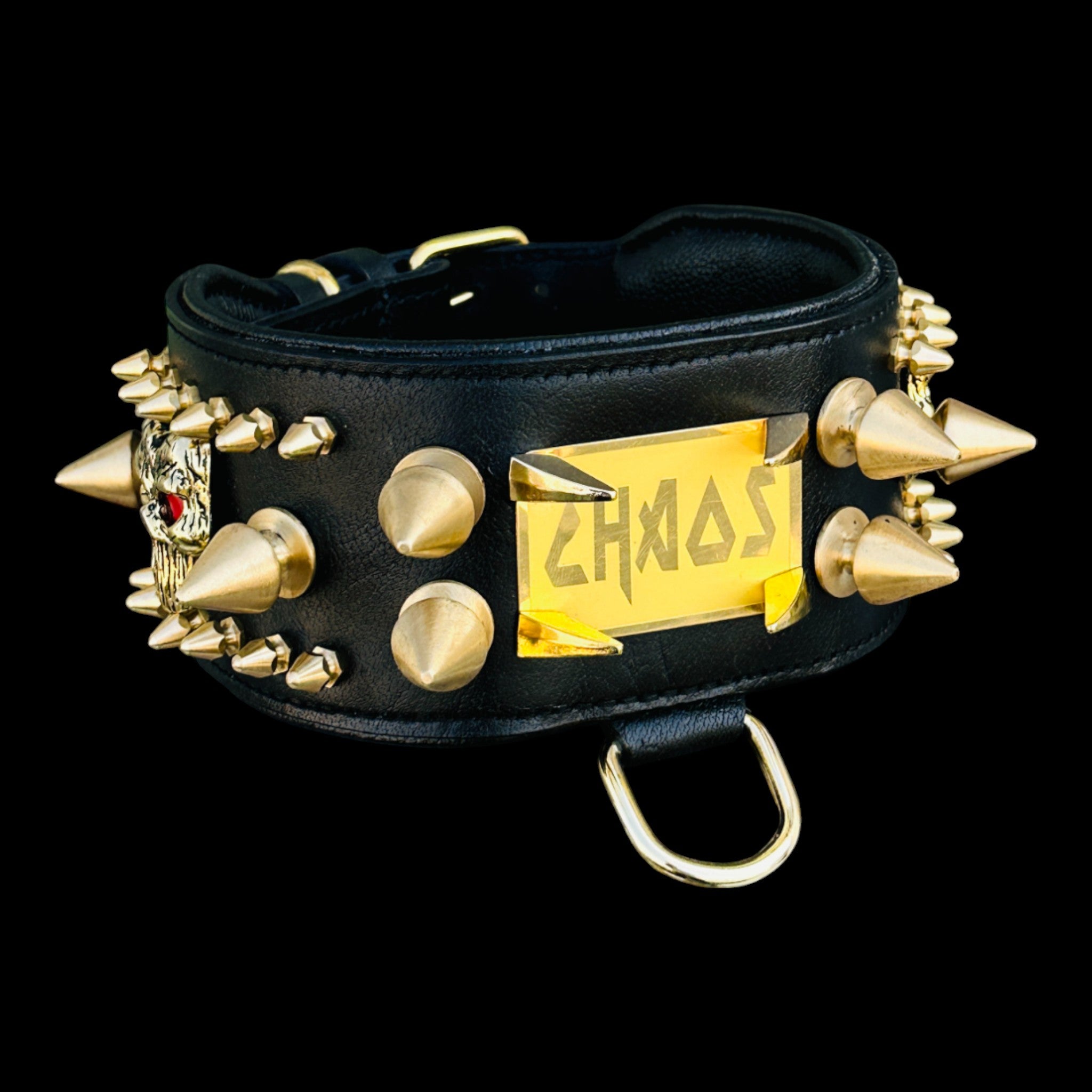 CHAOS edition collar symbolizing strength and loyalty