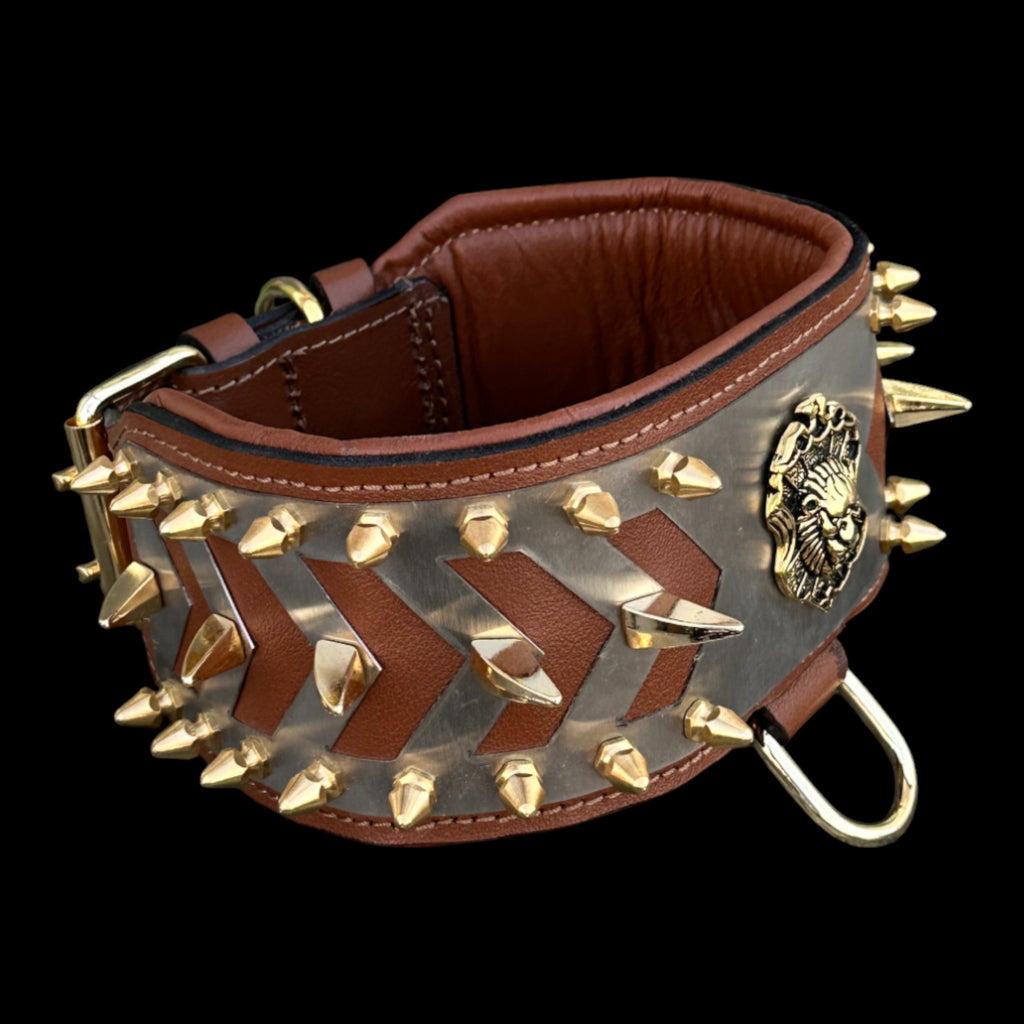 Bronze Armor Lion Collar