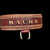 Handcrafted Buffalo Leather Dog Collar – Personalized Name Engraved, Strong & Stylish Collar for Cane Corso, Rottweiler, Doberman, Kangal, American Bully - A&C Dog Collars