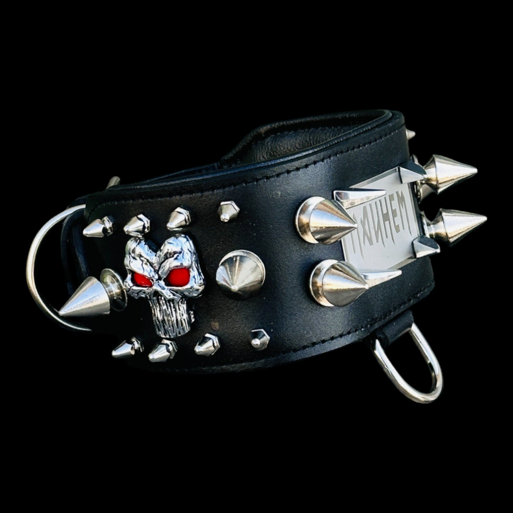 Mayhem edition collar for American Bully and Rottweiler