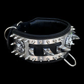 Wide spiked collar for Cane Corso and Rottweiler