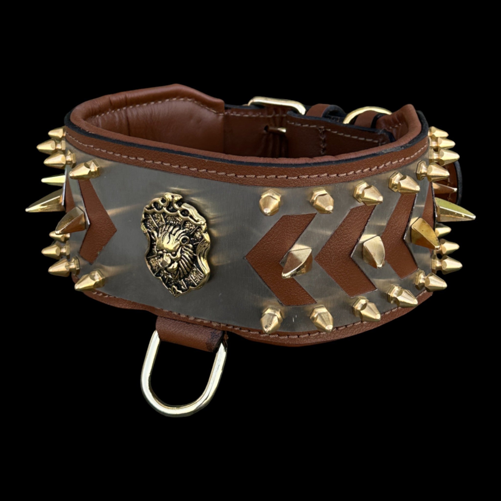 Bronze Armor Lion Collar