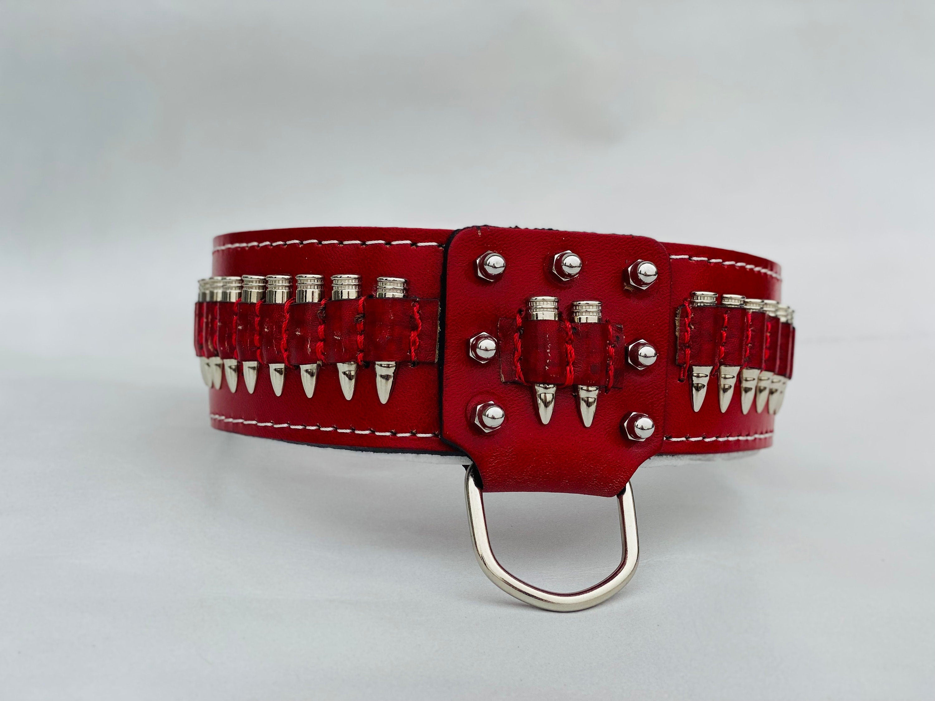 Bullet Dog Collars, Handmade Dog Collars, Custom Dog Collar, Personalized Collars,Engraved Dog Collar, Custom Dog Collar with Name Plate