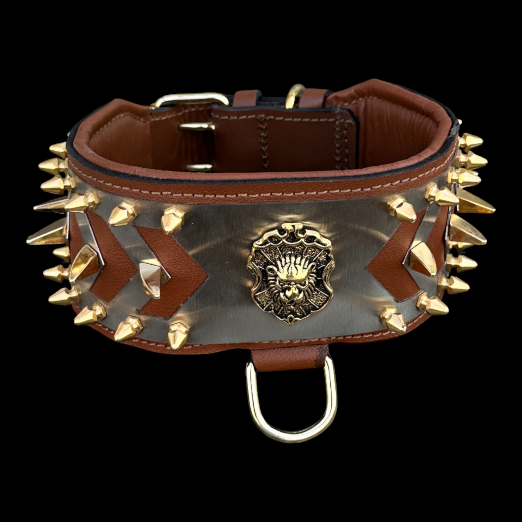 Bronze Armor Lion Collar
