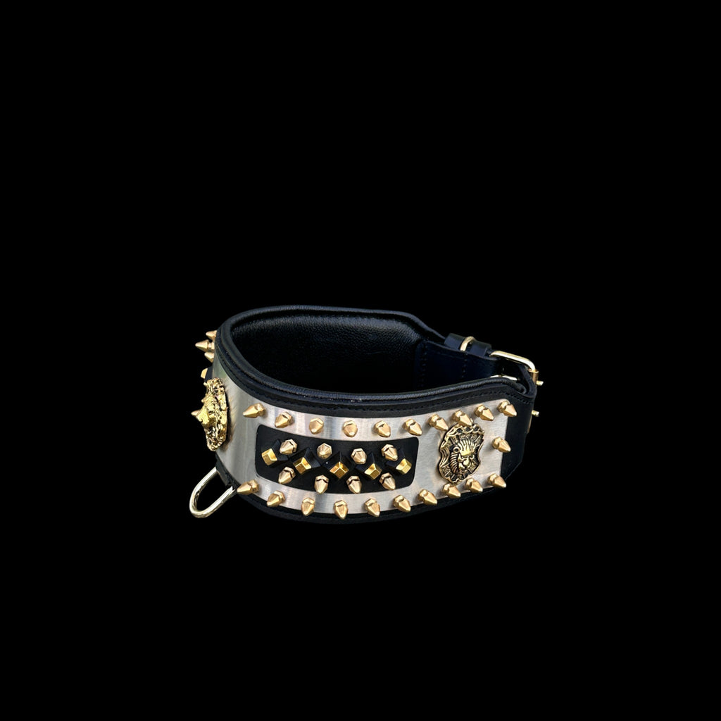 Elegant handmade collar for Cane Corso and Rottweiler