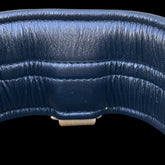 Strong breed leather collar with lion emblem
