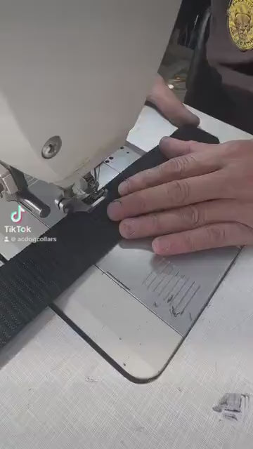 Embroidered Tactical Dog Collar: Personalized Nylon Collar with Steel Buckle