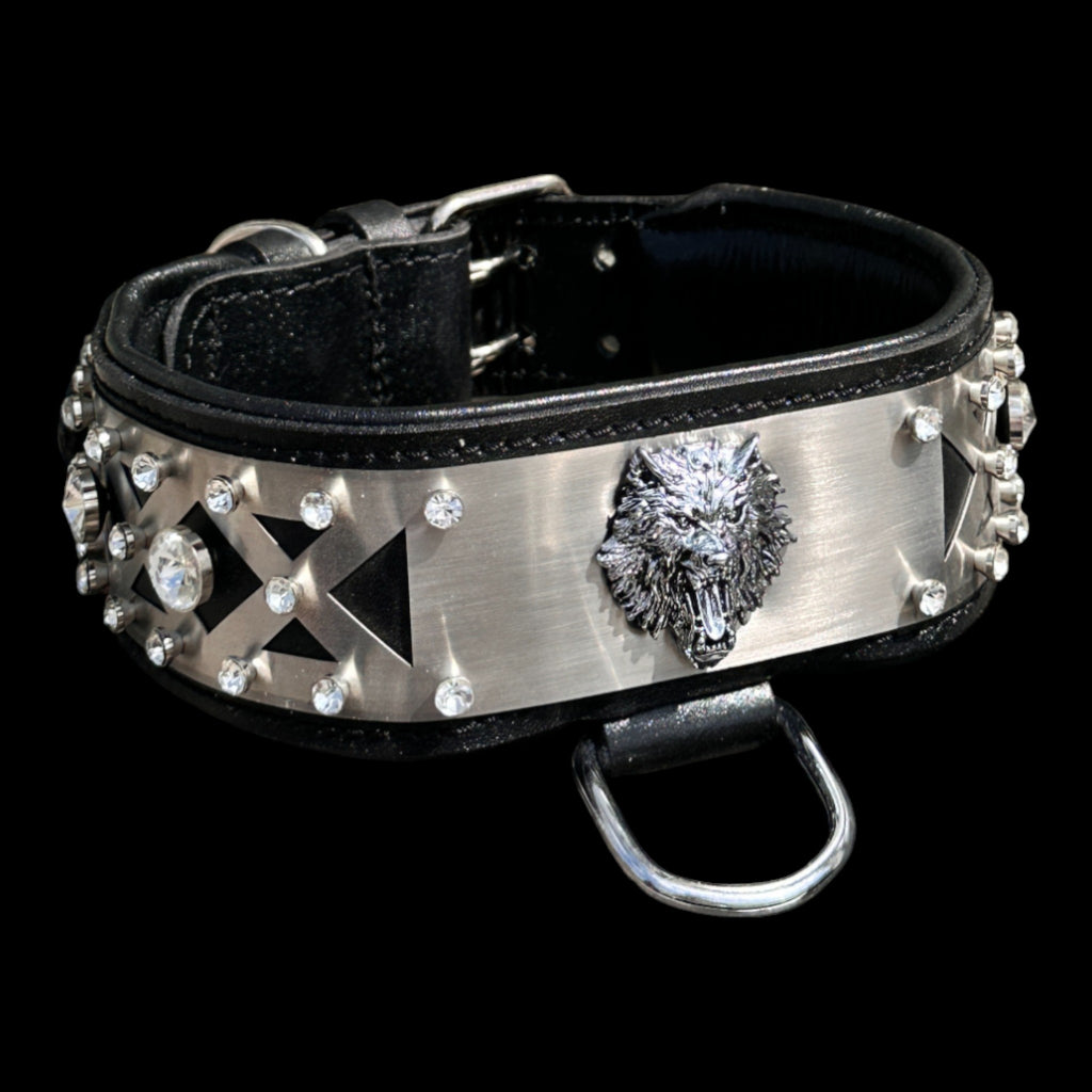 Premium handmade collar symbolizing power and style
