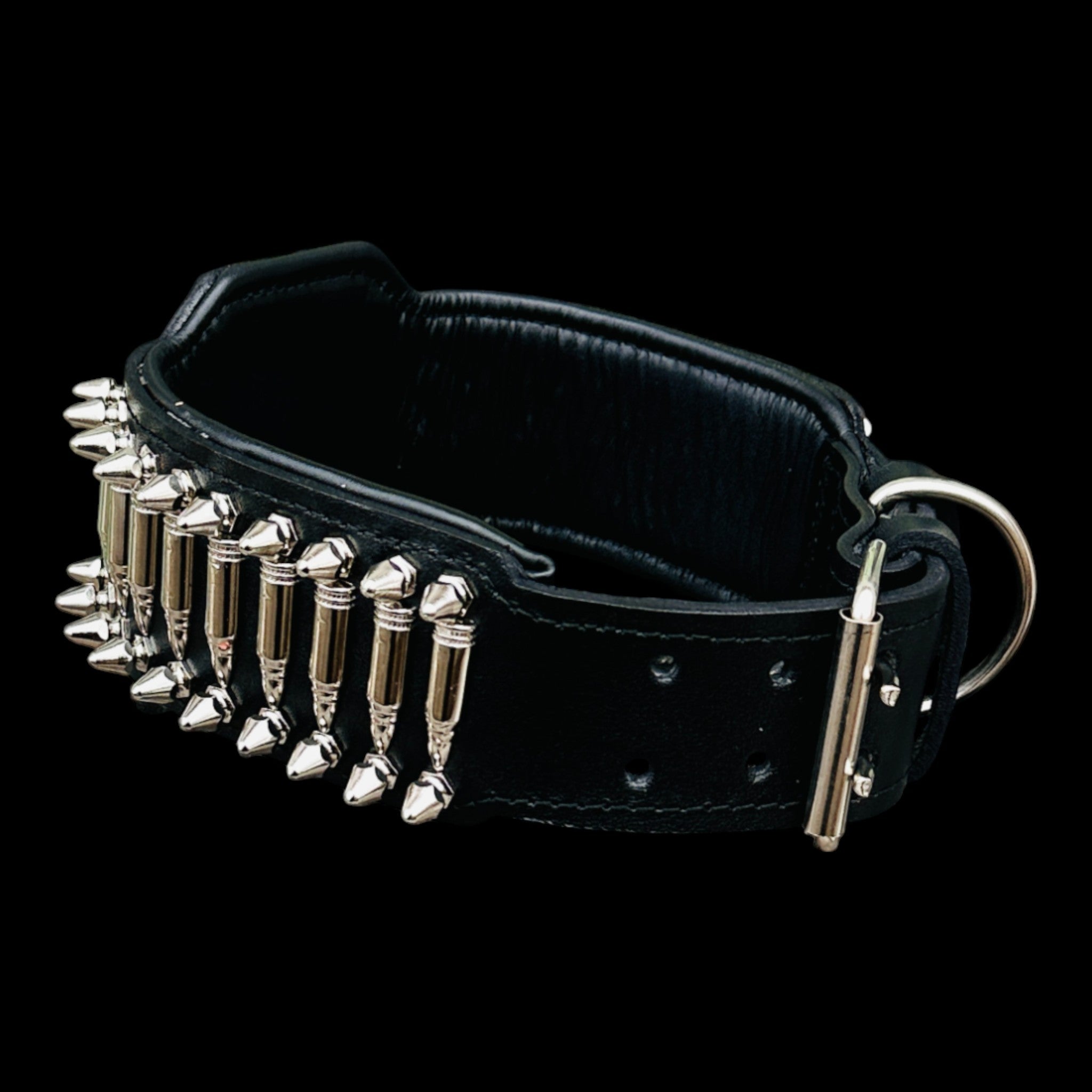 american-bully-black-steel-collar.