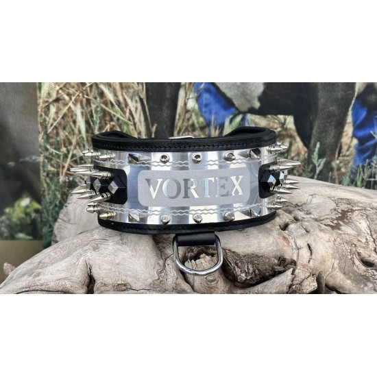 Extreme Collars | Handmade Dog Collars | Personalized Collars | Dog Gift | Engraved Dog Collar | Custom Dog Collar with Name Plate