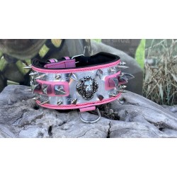 Extreme Collars | Handmade Dog Collars | Personalized Collars | Dog Gift | Engraved Dog Collar | Custom Dog Collar with Name Plate