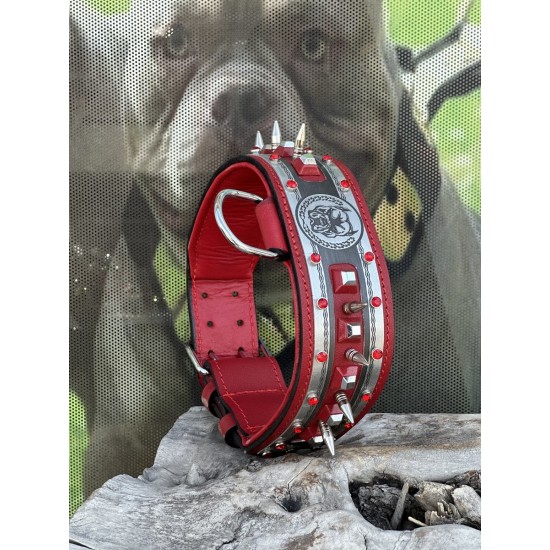 Extreme Collars | Handmade Dog Collars | Personalized Collars | Dog Gift | Engraved Dog Collar | Custom Dog Collar with Name Plate