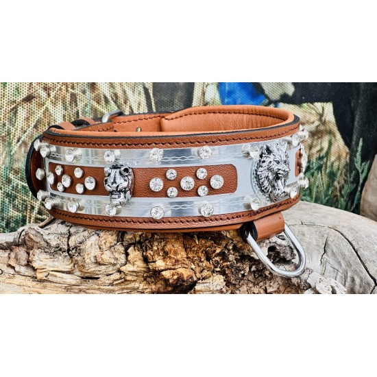 Extreme Collars | Handmade Dog Collars | Personalized Collars | Dog Gift | Engraved Dog Collar | Custom Dog Collar with Name Plate